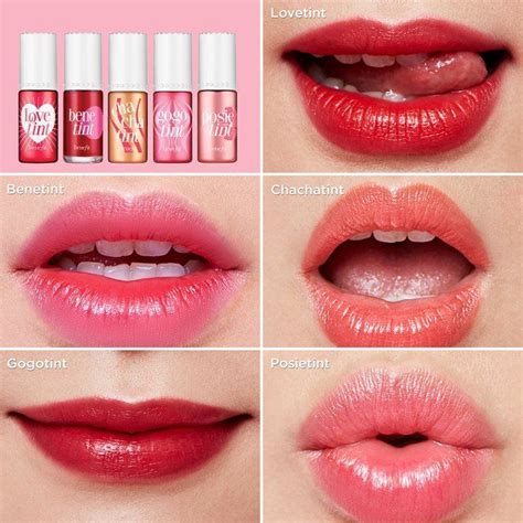 benetint lip dye.